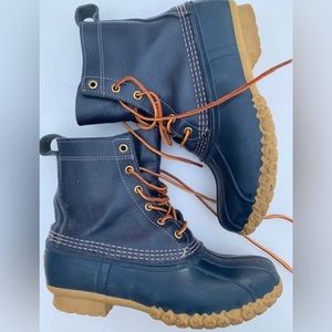 Women’s LL Bean Navy Duck Boots
